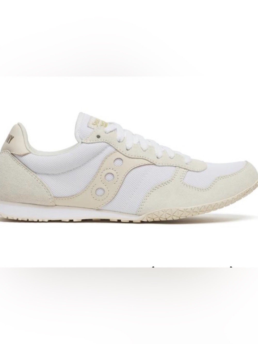 Saucony Women’s 7.5 White and Cream Racer-80